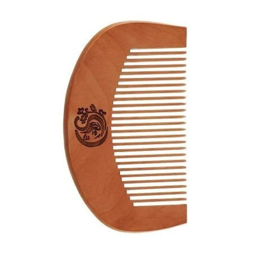 Гребінець для волосся Cosmo Shop дерев'яний, овал, 8*5 см, 1 шт (CS351)